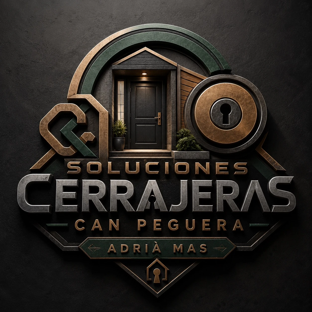 Logo Soluciones Cerrajeras Can Peguera Adrià Mas